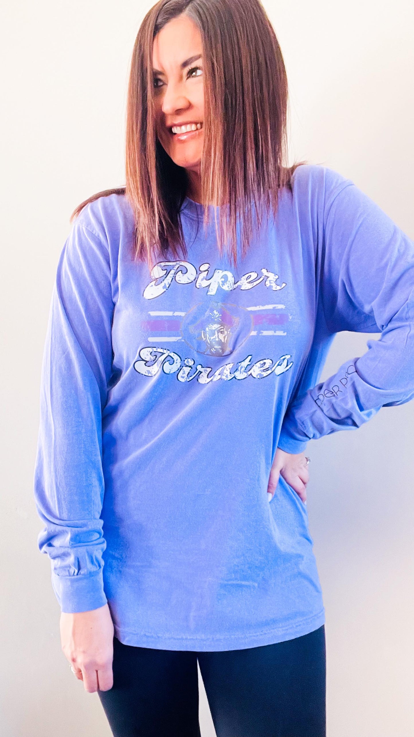 Piper Pirates - Violet Long Sleeve